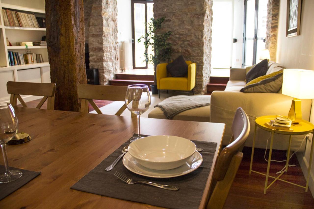 Central, Spacious And Authentic Family Apartment San Sebastián Exterior foto
